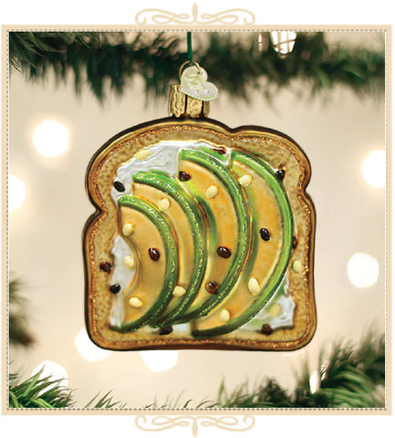 Avocado Toast Ornament