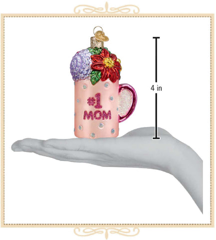 Best Mom Mug Ornament