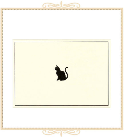 Black Cat Note Cards