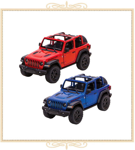 Diecast Jeep Wrangler - assorted colors