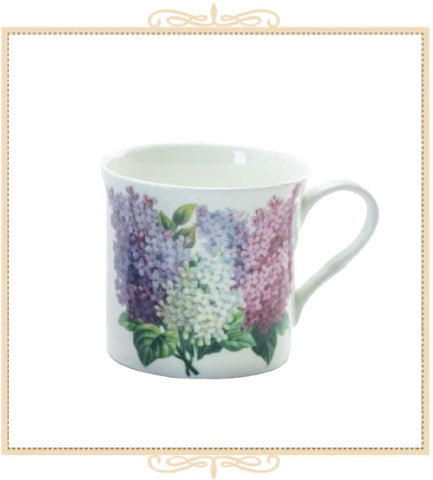 Lilac Mist White Mug