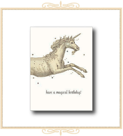 Have a Magical Birthday! BIRTHDAY CARD 4.25" x 5.5" (CGA2-HAMU)