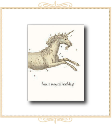 Have a Magical Birthday! BIRTHDAY CARD 4.25" x 5.5" (CA2-HAMU)