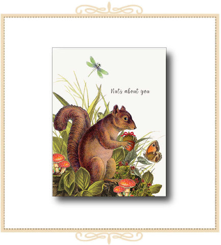 Nuts About You Greeting Card 4.25" x 5.5" (CA2-NAY)