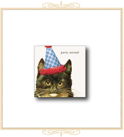 Party Animal Mini Enclosure Card 2.5" x 3.5" (MI-PA)