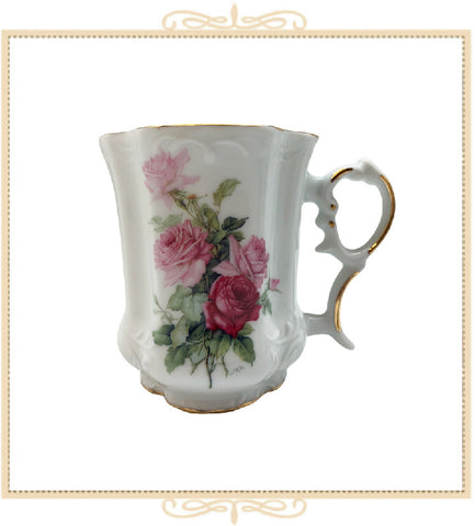 Queen Mary Signature Floral Mug Olympia Rose (FM3)