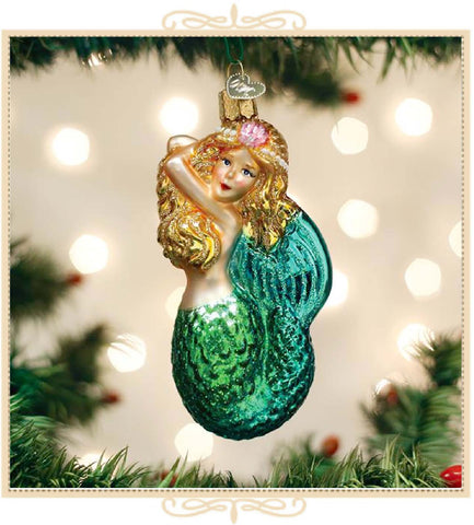 Seashell Mermaid Ornament