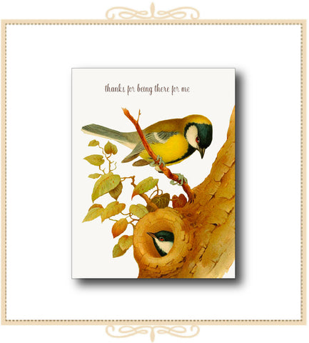 Thanks for Being There for Me Greeting Card 4.25" x 5.5" (CA2-TFBT)