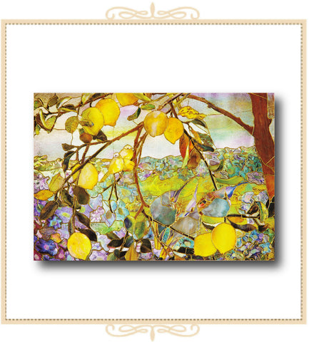Tiffany Lemon Tree Note Cards