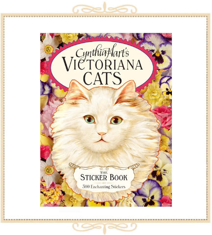 Victoriana Cats Sticker Book