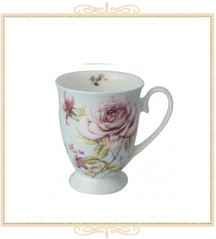 French Garden Tea Footed Mug