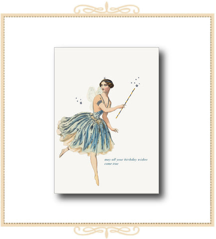 May All Your Birthday Wishes Come True! Greeting Card 4.25" x 5.5" (CA2-MAY)