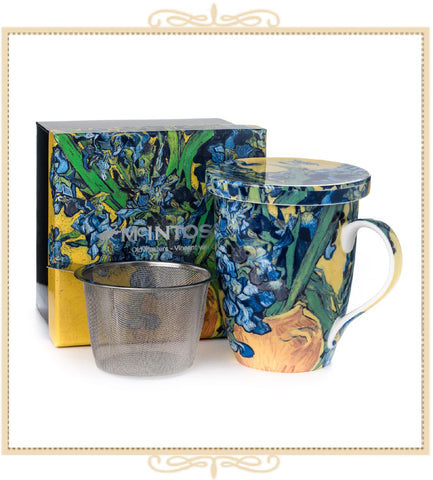 McIntosh Van Gogh Irises - Mug & Infuser Set