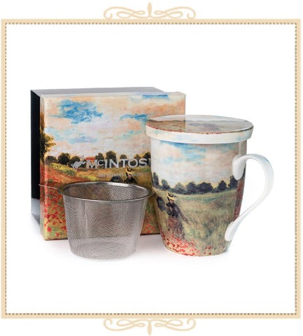 McIntosh Monet Poppies - Mug & Infuser Set