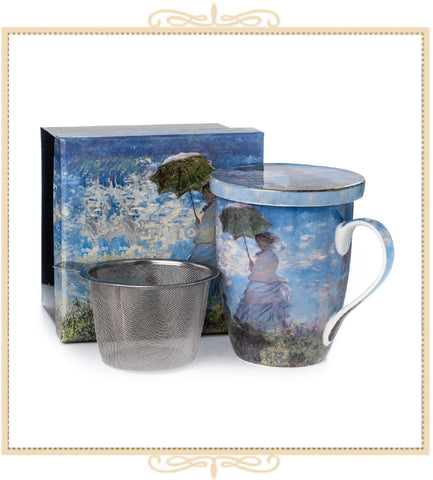 McIntosh Monet Woman With A Parasol - Mug & Infuser Set