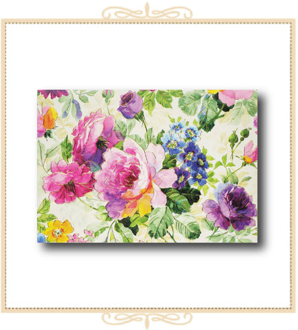 Peony Garden Note Card