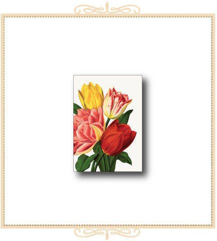Tulips Mini Enclosure Card 2.5" x 3.5" (MI-TU)
