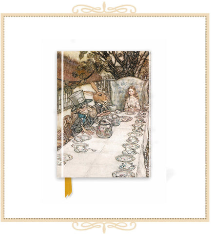Alice In Wonderland Tea Party Foiled Journal
