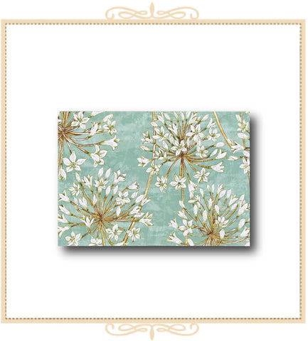 Allium Blossoms Note Cards