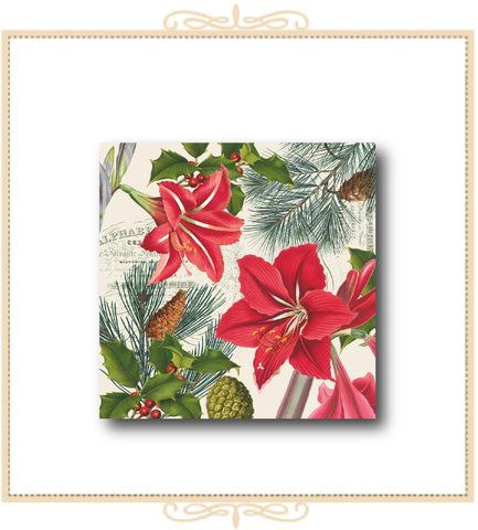 Amaryllis Paper Napkins