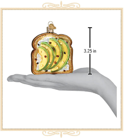 Avocado Toast Ornament