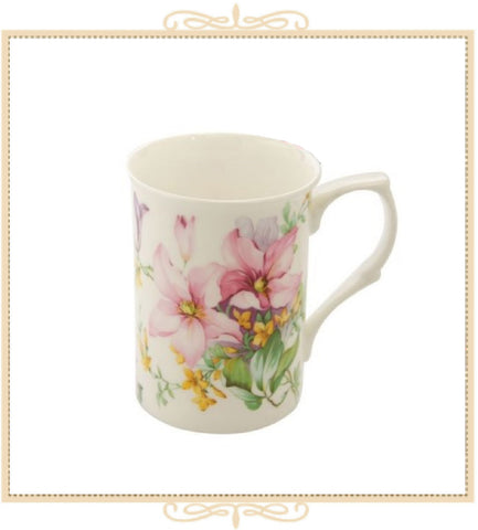 Baby Pink Lily China Can Mug