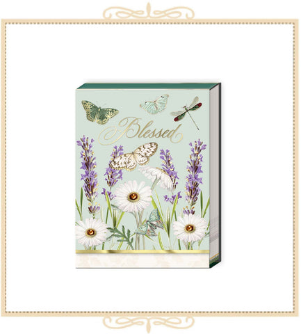 "Blessed" Lavender Pocket Notepad