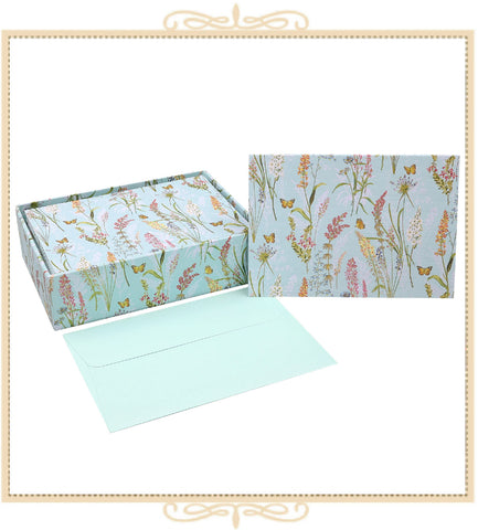 Blooms & Butterflies Note Cards