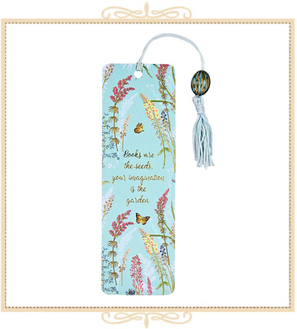 Books are the Seeds Beaded Bookmark