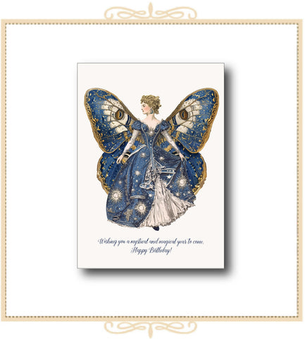 Wishing You A Mystical And Magical Year To Come. BIRTHDAY Greeting Card 5" x 7" (C-MAM)