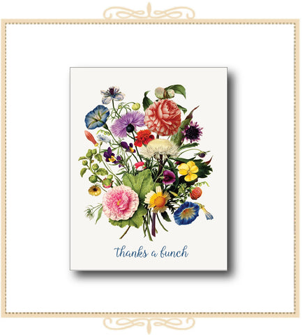 Thanks A Bunch! THANK YOU Greeting Card 5" x 7" (C-TAB)