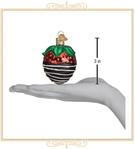 Chocolate Dipped Strawberry Ornament