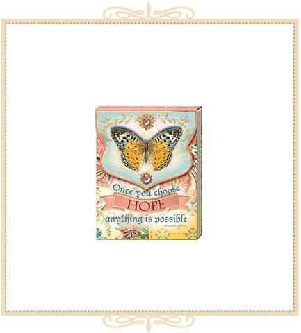 Once You Choose Hope Anything Is Possible Pocket Notepad (59633)