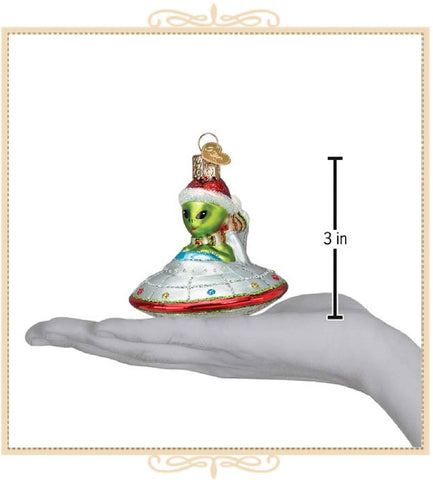 Christmas UFO Ornament