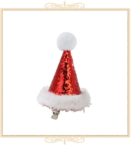 Clip On Santa Party Hat