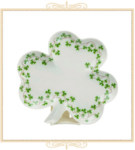 Clover Vine Leave Shape Plate