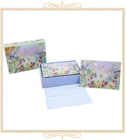 Dragonflies & Dandelions Note Cards