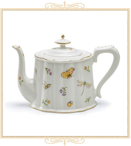 Dragonfly Butterfly Teapot