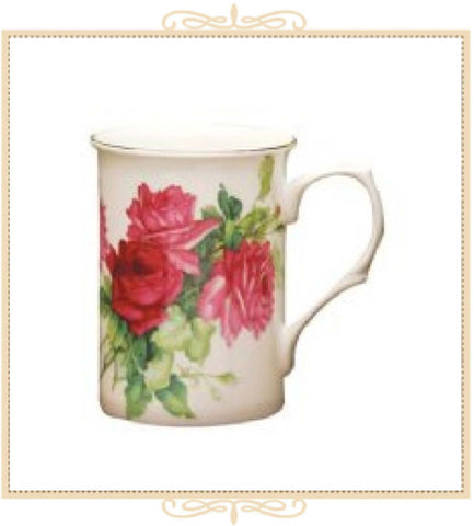 English Pink Rose Can Mug