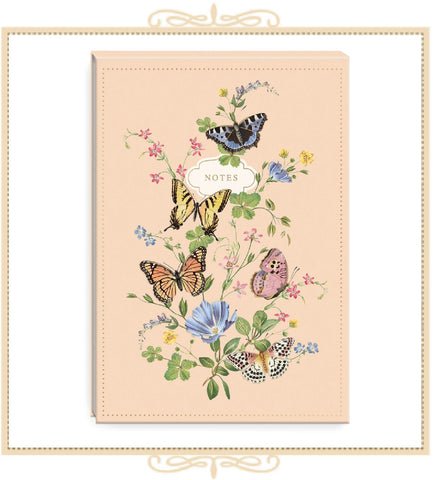 Ephemeral Garden Butterfly Flip-Top Notepad (54556)