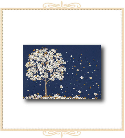 Falling Blossoms Note Cards