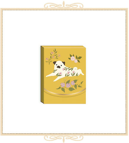 Flower Pets Pug Pocket Notepad (38289)