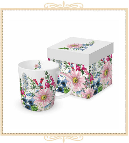 Floriculture Flowers Tea Mug - Gift Boxed