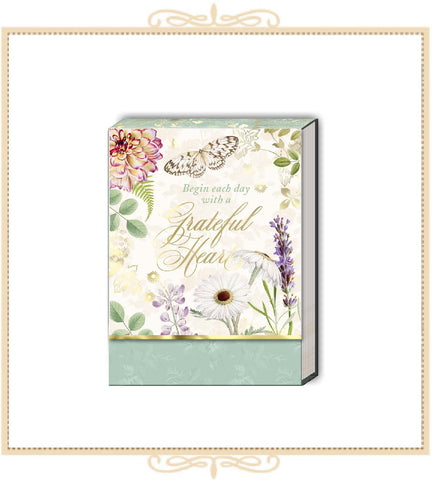 "Begin Each Day With A Grateful Heart" Pocket Notepad