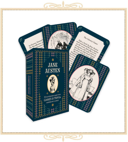 Jane Austen Card and Trivia Game