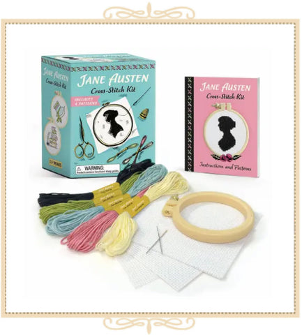 Jane Austen Cross Stitch Kit