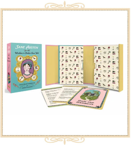 Jane Austen: Wisdom Is Better than Wit Trivia Card Game