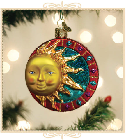 Jeweled Sun Ornament