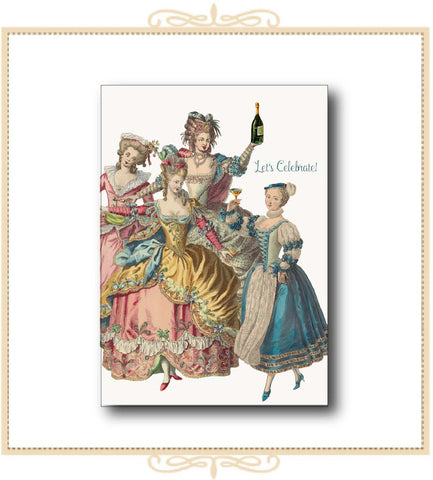 Let's Celebrate Greeting Card 5" x 7" (C-LC)