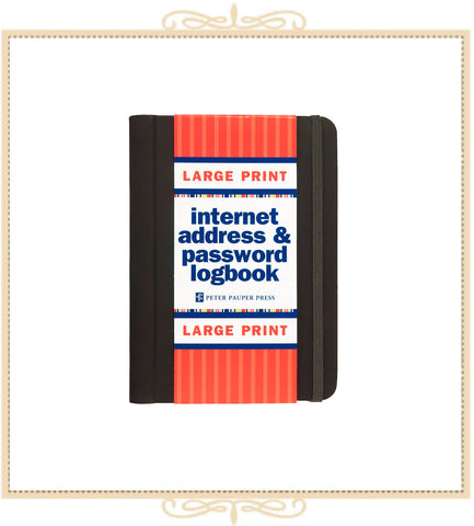 Internet Logbook (Large Print)
